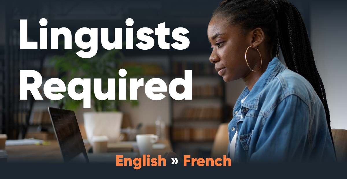 Native French Post-Editors & Revisers Wanted