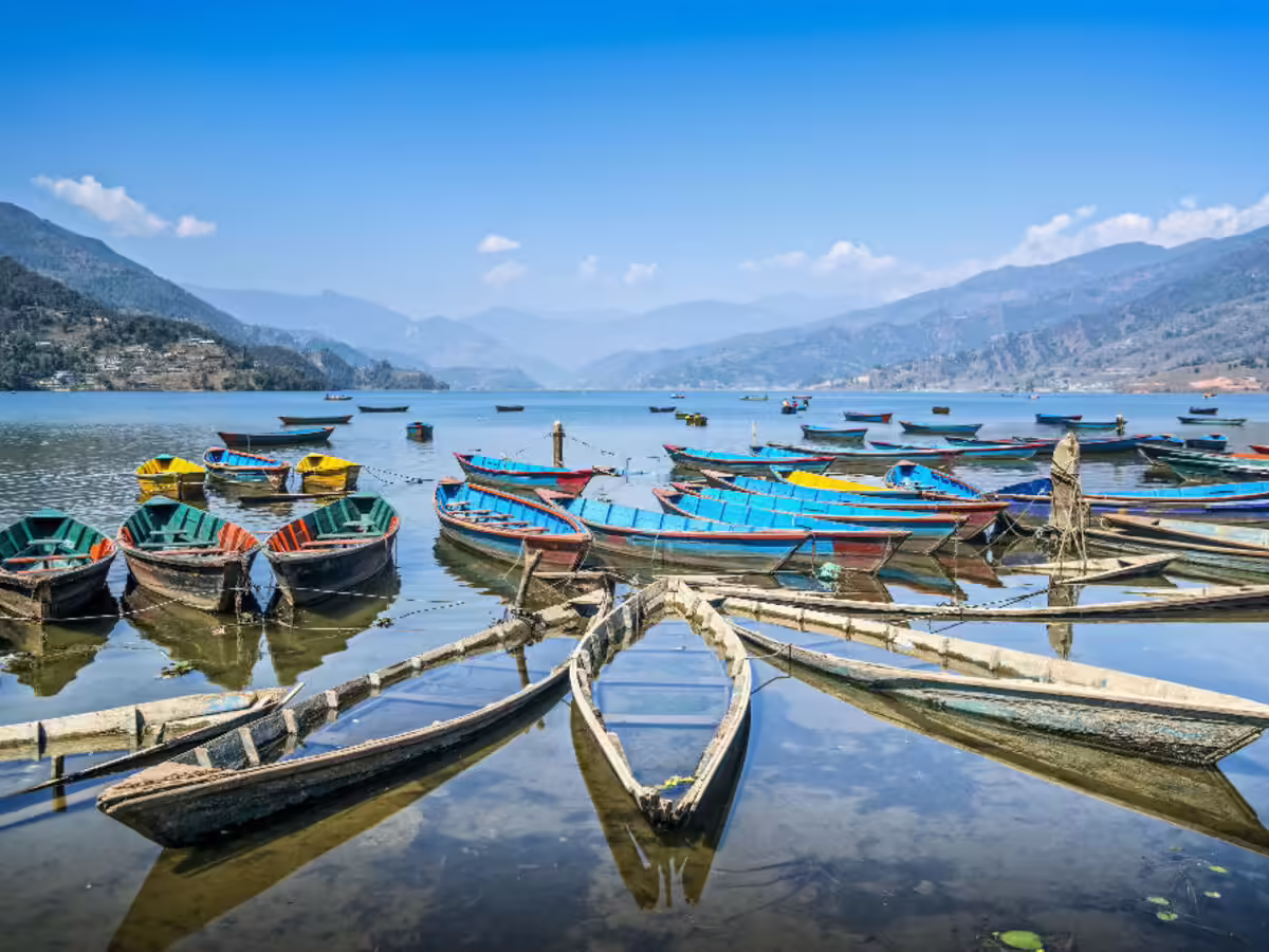 Phewa Lake in Pokhara